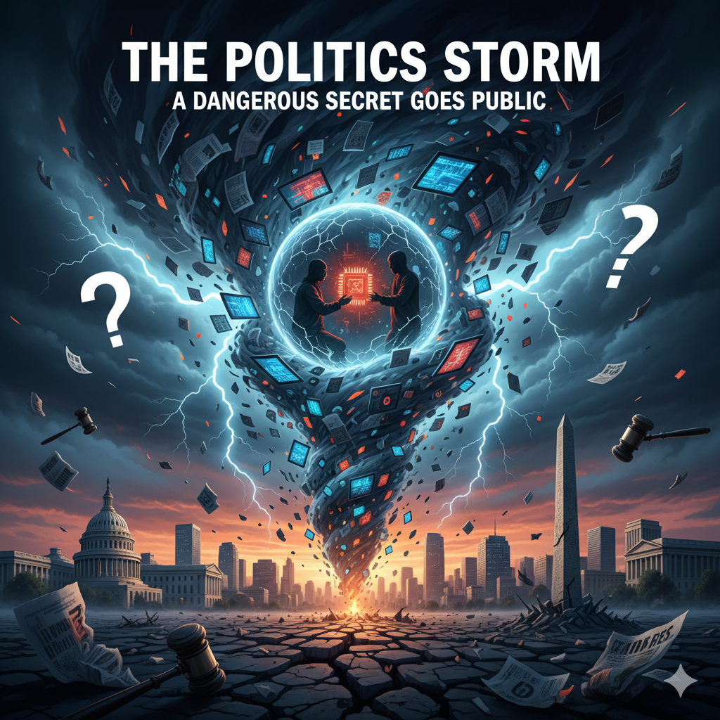 The Politics Storm: A Dangerous Secret Goes Public